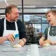 Pizza and gelato cooking class in Rome