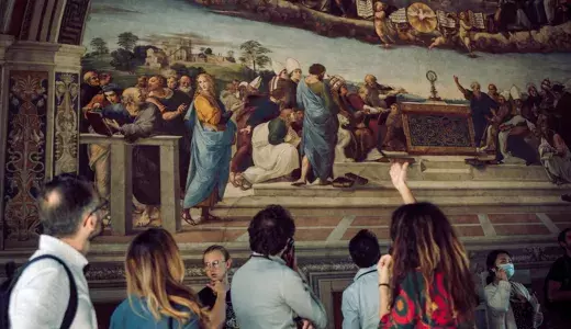 Vatican Museums with the guide