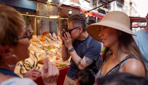 Cooking class in Palermo with market tour