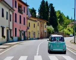 Fiat Topolino Chianti tour
