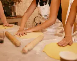 Pasta and gelato making cooking class in Florence