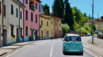 Fiat Topolino Chianti tour
