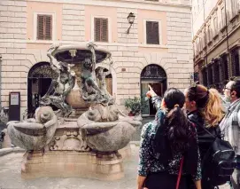 walking tour in the centre of Rome