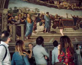 Vatican Museums with the guide