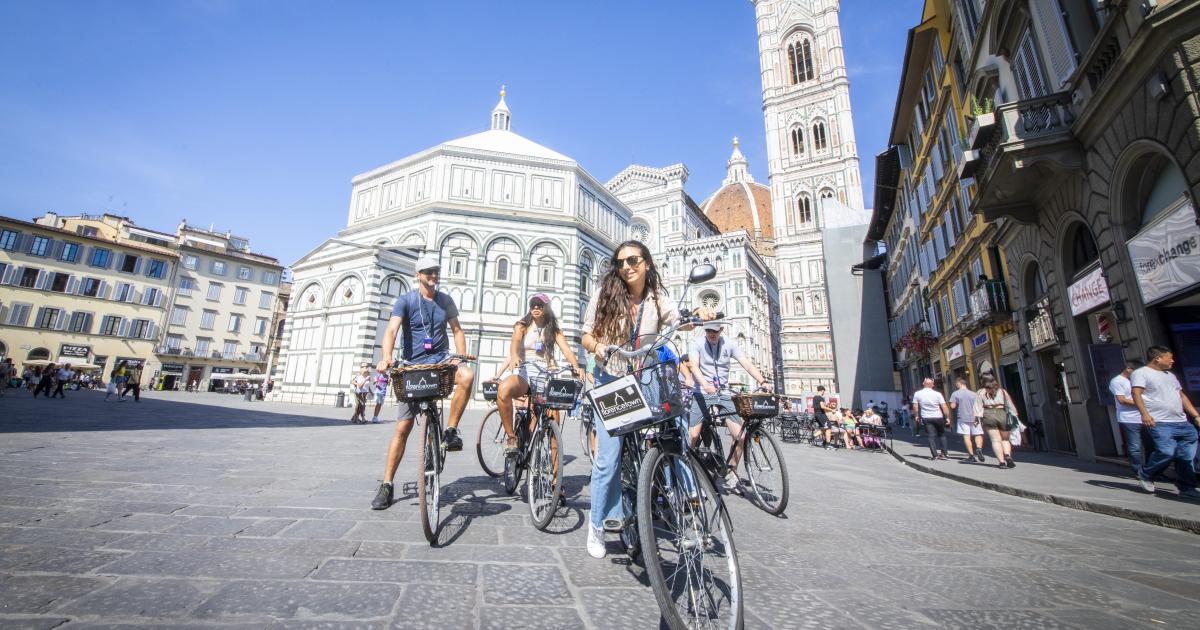 Guided Tour Of Florence By Bike Towns Of Italy