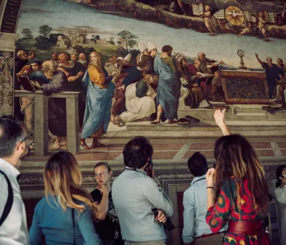 Vatican Museums with the guide