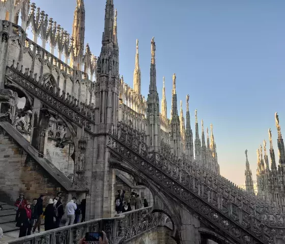 Milan Duomo sky walk