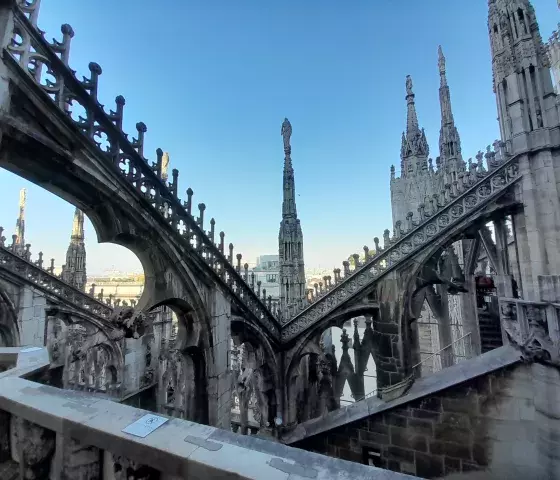 Milan Duomo sky walk