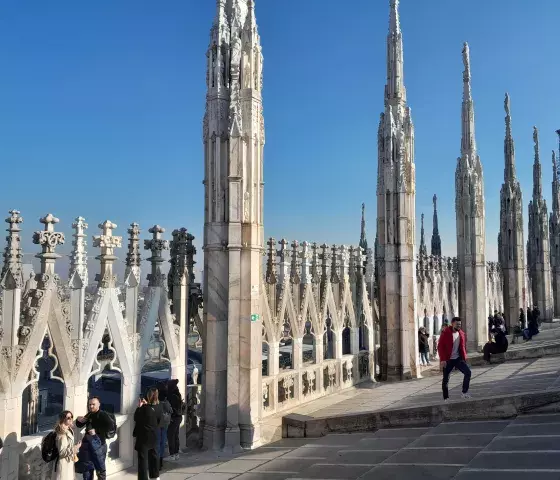 Milan Duomo sky walk