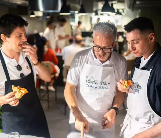Pizza and gelato making in Milan