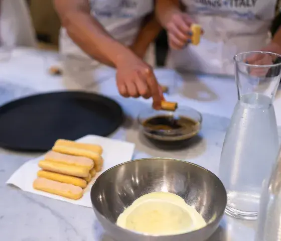 Tiramisù making