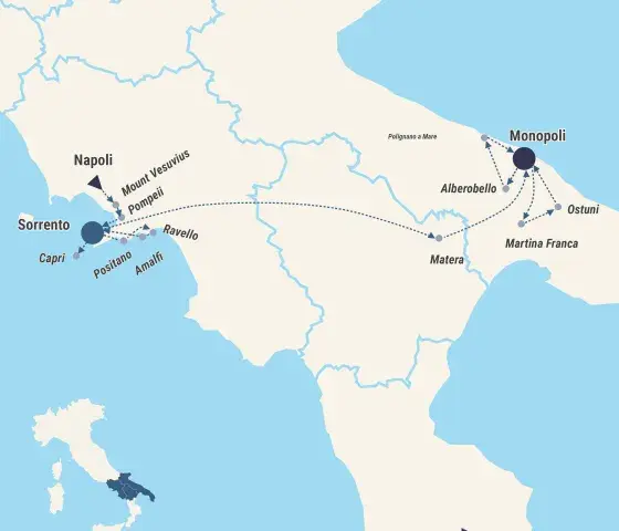 Essence of Italy Itinerary 