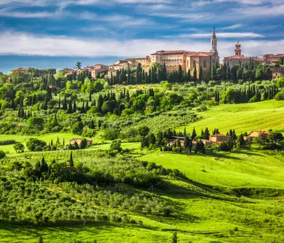 Transfer tour from Florence to Rome with stop at Pienza