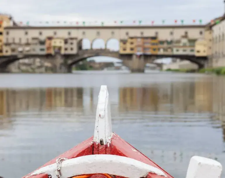 Visit Florence on a gondola