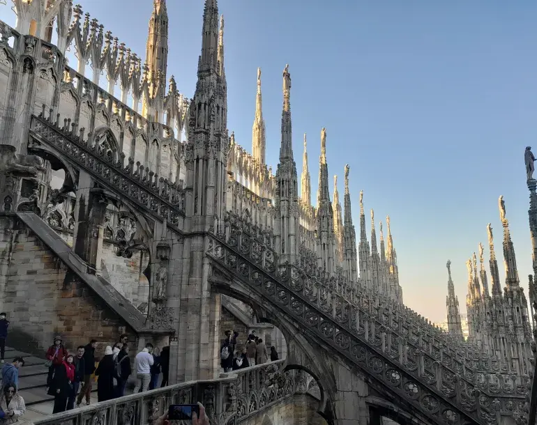 Milan Duomo sky walk