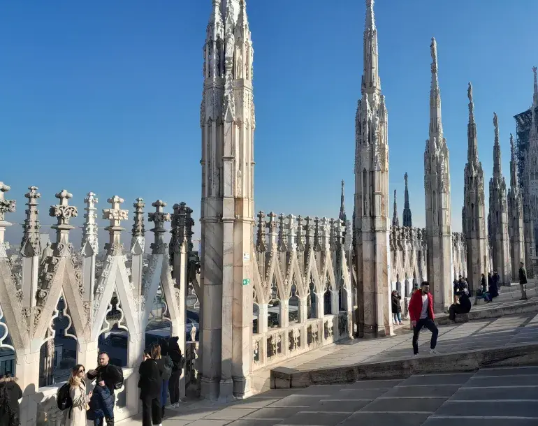 Milan Duomo sky walk