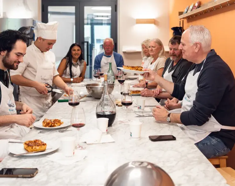 Cooking class and market tour in Florence