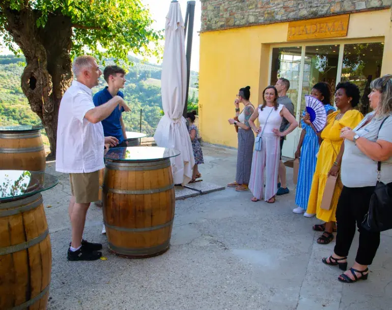 Wine making lab Florence