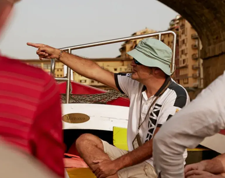 Sunset Florentine gondola tour