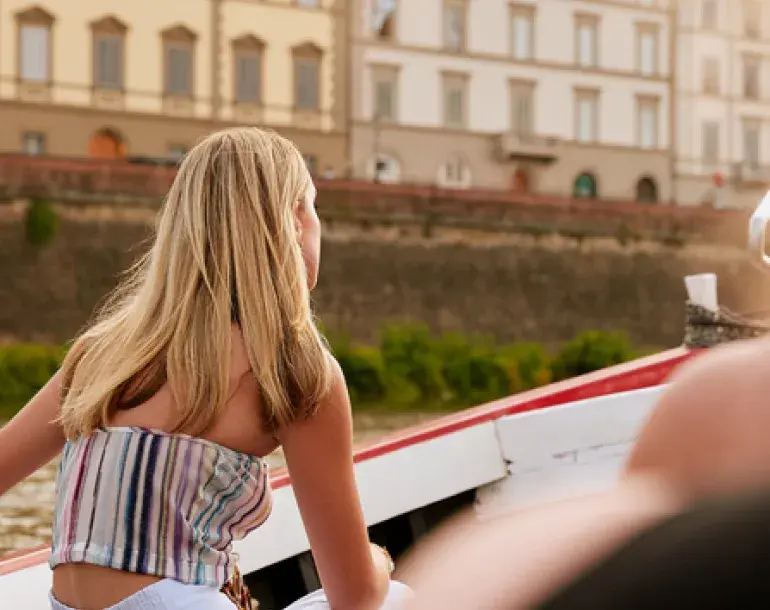 Sunset Florentine gondola tour
