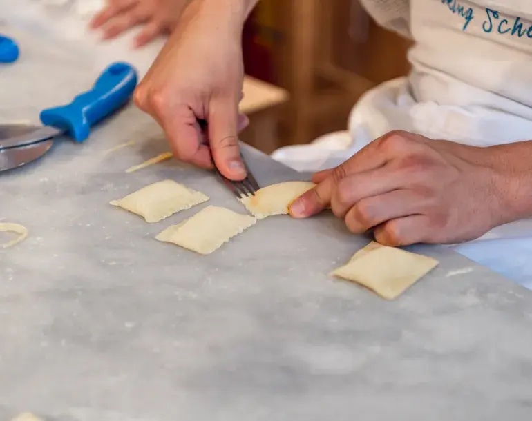 ravioli making in rome