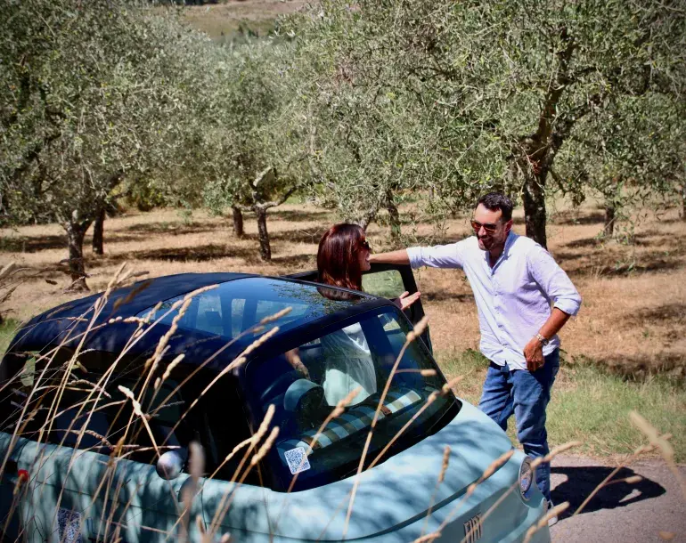 Fiat Topolino Chianti tour