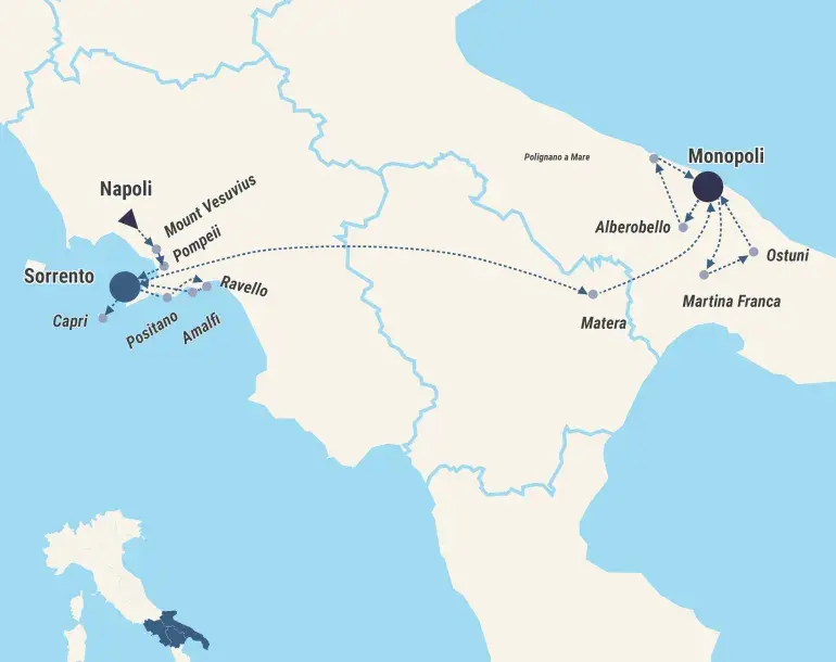 Essence of Italy Itinerary