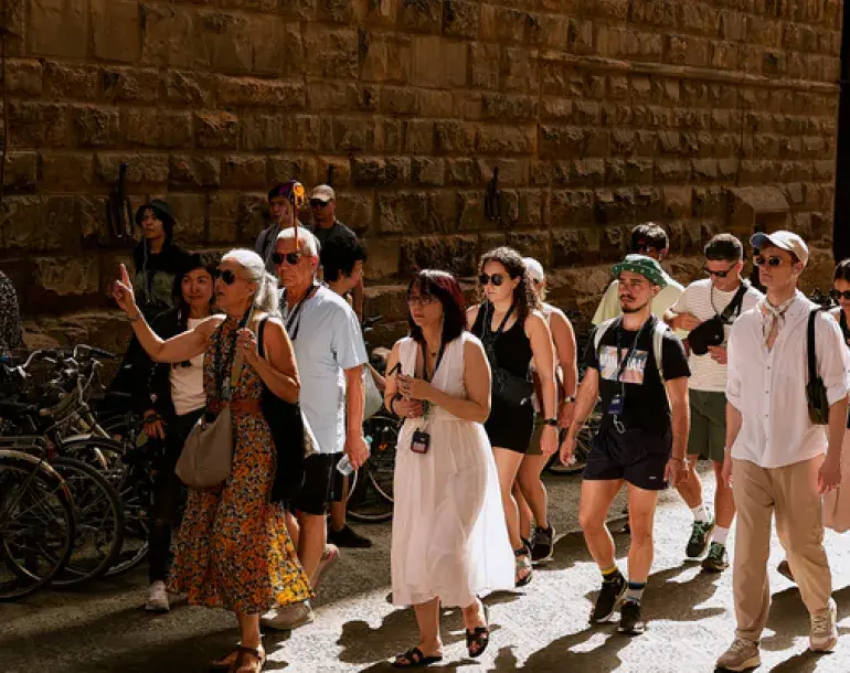 Walking tour of Florence