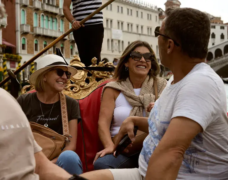 Venice gondola ride