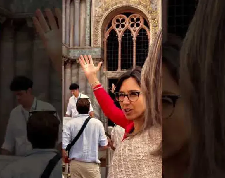 Preview image for the video "Doge Palace and St. Mark Basilica with gondola boat tour".