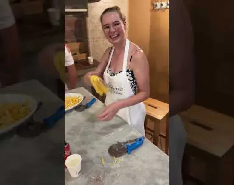 Preview image for the video "Pov: You booked our Pasta class in Florence".